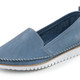Slipper & Schnürschuhe - Andrea Conti, klassische Damen-Slipper, Weite G, mit herausnehmbarem Fußbett, in Größe 036 bis 043, in Farbe BLAU – Farbe BLAU – Ansicht 1