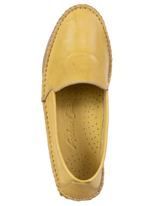 Slipper & Schnürschuhe - Andrea Conti, klassische Damen-Slipper, Weite G, mit herausnehmbarem Fußbett, in Größe 036 bis 043, in Farbe BLAU Ansicht 8