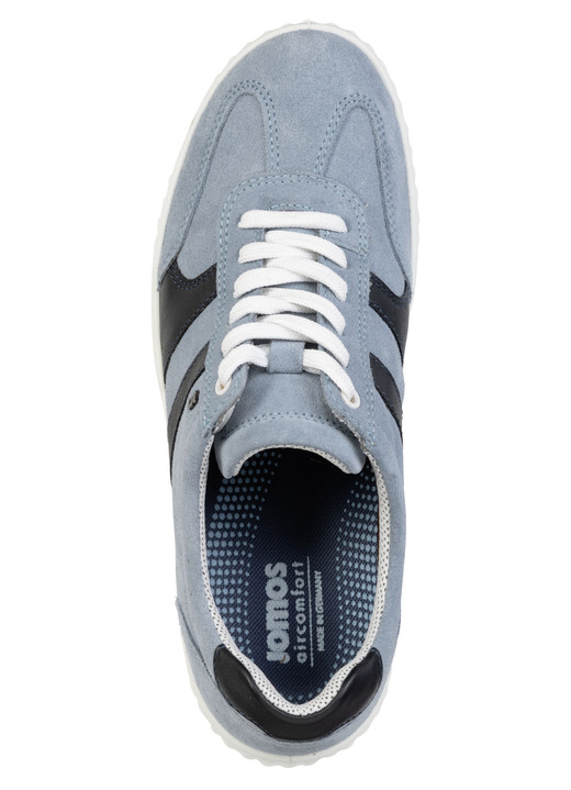 Slipper & Schnürschuhe - Sportliche Damen-Schnürschuhe, Weite H, mit herausnehmbarem Fußbett, in Größe 036 bis 042, in Farbe BLAU Ansicht 2