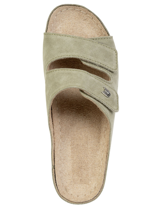 Sandaletten & Pantoletten - Leichte Damen-Pantoletten, Weite G, mit Klettverschluss, in Größe 036 bis 042, in Farbe PINK Ansicht 5