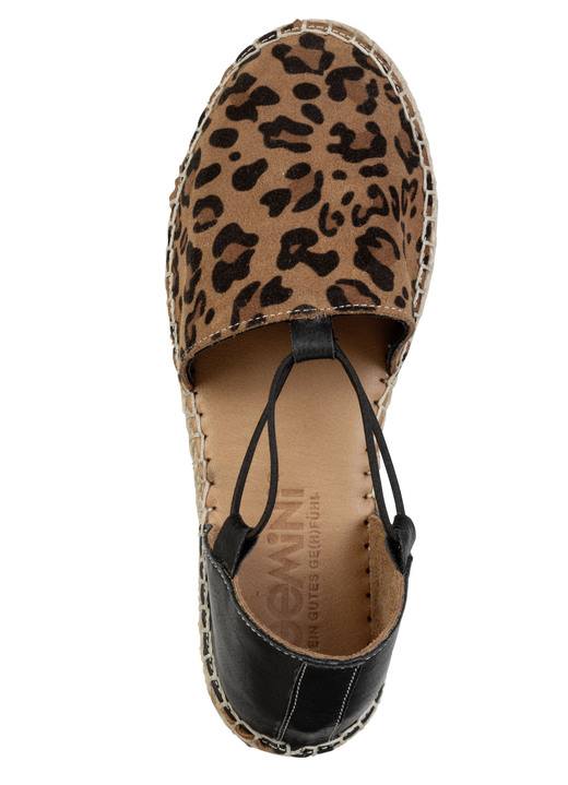 Slipper & Schnürschuhe - Gemini, trendige Damen-Slipper, Weite G, aus Leder, in Größe 036 bis 042, in Farbe WEISS Ansicht 5