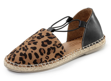 Gemini, trendige Damen-Slipper, Weite G, aus Leder