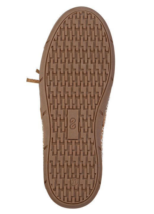 Slipper & Schnürschuhe - ELENA EDEN, sommerliche Damen-Slipper, Weite H, mit herausnehmbarem Fußbett, in Größe 036 bis 042, in Farbe WEISS Ansicht 3