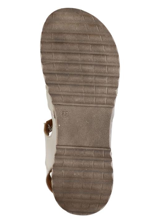 Sandaletten & Pantoletten - Gemini, leichte Damen-Sandalen, Weite G, aus Leder, in Größe 036 bis 042, in Farbe BRAUN Ansicht 11