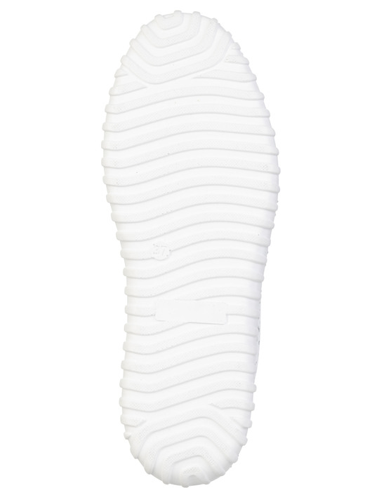 Damenmode - ELENA EDEN, sommerliche Damen-Ballerinas, Weite G, mit herausnehmbarem Fußbett, in Größe 036 bis 042, in Farbe WEISS Ansicht 3