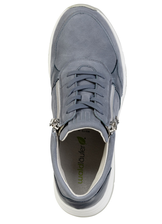 Slipper & Schnürschuhe - Waldläufer, bequeme Damen-Boots, Weite H, mit herausnehmbarem Fußbett, in Größe 3 1/2 bis 8, in Farbe JEANS Ansicht 2