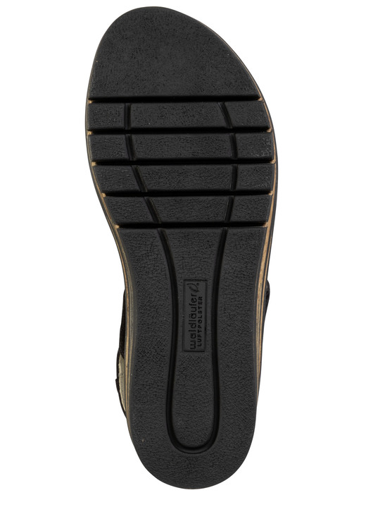 Sandaletten & Pantoletten - Waldläufer, bequeme Damen-Sandaletten, Weite K, mit herausnehmbarem Fußbett, in Größe 3 1/2 bis 8, in Farbe ROSÉ-BUNT Ansicht 6