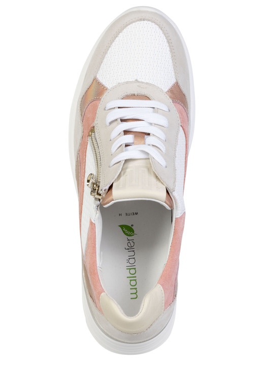 Slipper & Schnürschuhe - Waldläufer, bequeme Damen-Schnürschuhe, Weite H, mit herausnehmbarem Fußbett, in Größe 3 1/2 bis 8, in Farbe SCHWARZ-WEISS Ansicht 7