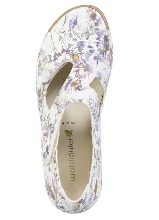 Sandaletten & Pantoletten - Waldläufer, bequeme Damen-Sandalen, Weite H, mit herausnehmbarem Fußbett, in Größe 4 1/2 bis 9, in Farbe JEANS Ansicht 8