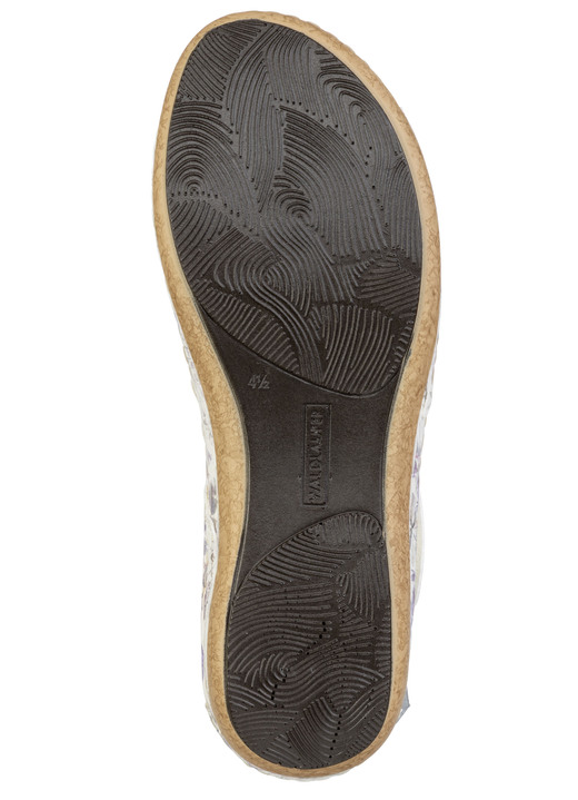 Sandaletten & Pantoletten - Waldläufer, bequeme Damen-Sandalen, Weite H, mit herausnehmbarem Fußbett, in Größe 4 1/2 bis 9, in Farbe JEANS Ansicht 9