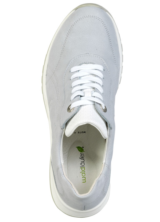 Slipper & Schnürschuhe - Waldläufer, bequeme Damen-Schnürschuhe, Weite H, mit herausnehmbarem Fußbett, in Größe 3 1/2 bis 8, in Farbe WEISS-BUNT Ansicht 8