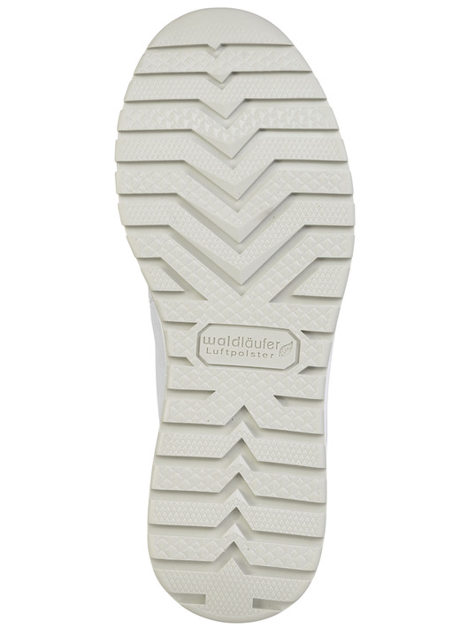 Slipper & Schnürschuhe - Waldläufer, bequeme Damen-Schnürschuhe, Weite H, mit herausnehmbarem Fußbett, in Größe 3 1/2 bis 8, in Farbe WEISS-BUNT Ansicht 9