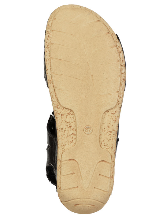 Sandaletten & Pantoletten - Gemini, sommerliche Damen-Sandalen, Weite G, aus Leder, in Größe 036 bis 042, in Farbe WEISS Ansicht 9