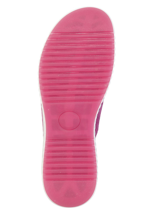 Sandaletten & Pantoletten - ELENA EDEN, trendige Damen-Pantoletten, Weite H, mit herausnehmbarem Fußbett, in Größe 036 bis 042, in Farbe PINK Ansicht 3
