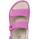 Sandaletten & Pantoletten - Mubb, bequeme Damen-Sandalen, Weite H, mit herausnehmbarem Fußbett, in Größe 036 bis 042, in Farbe BLEU – Farbe PINK – Ansicht 2