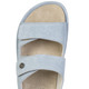 Sandaletten & Pantoletten - Mubb, bequeme Damen-Sandalen, Weite H, mit herausnehmbarem Fußbett, in Größe 036 bis 042, in Farbe BLEU – Farbe BLEU – Ansicht 2