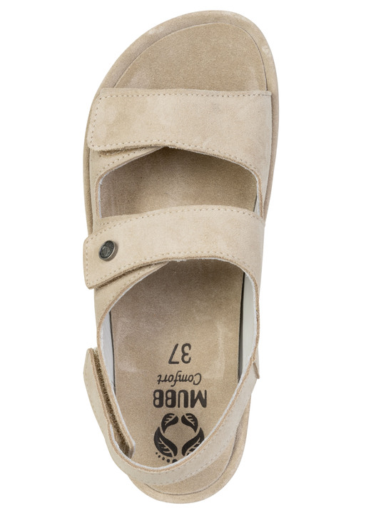 Sandaletten & Pantoletten - Mubb, bequeme Damen-Sandalen, Weite H, mit herausnehmbarem Fußbett, in Größe 036 bis 042, in Farbe PINK Ansicht 8