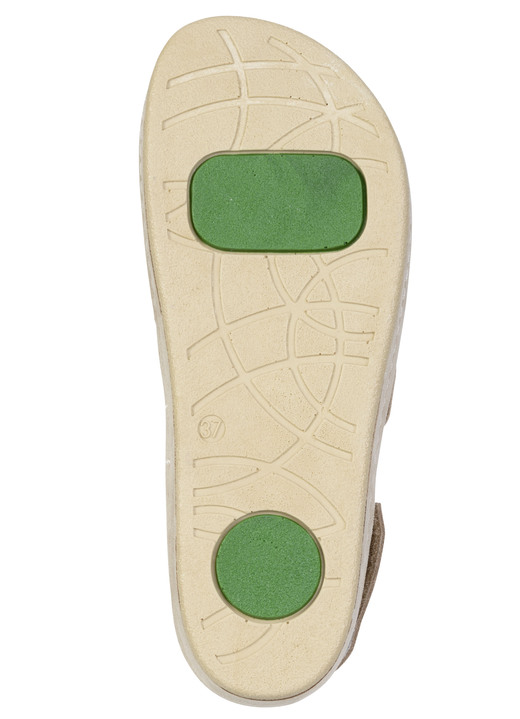 Sandaletten & Pantoletten - Mubb, bequeme Damen-Sandalen, Weite H, mit herausnehmbarem Fußbett, in Größe 036 bis 042, in Farbe PINK Ansicht 9