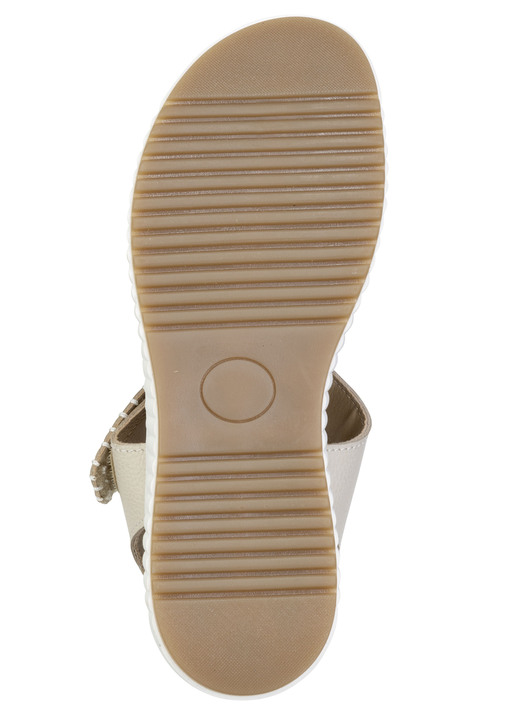 Sandaletten & Pantoletten - ELENA EDEN, bequeme Damen-Sandalen, Weite H, mit herausnehmbarem Fußbett, in Größe 035 bis 041, in Farbe HELLBLAU Ansicht 6