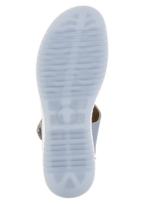 Damenmode - ELENA EDEN, bequeme Damen-Sandalen, Weite H, mit herausnehmbarem Fußbett, in Größe 035 bis 041, in Farbe BEIGE Ansicht 6