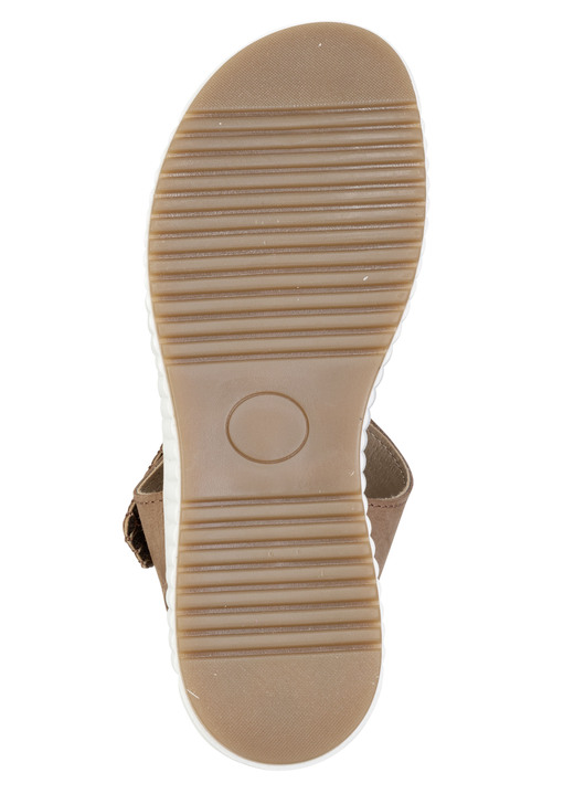 Sandaletten & Pantoletten - ELENA EDEN, bequeme Damen-Sandalen, Weite H, mit herausnehmbarem Fußbett, in Größe 035 bis 041, in Farbe HELLBLAU Ansicht 9