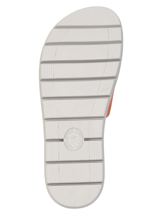 Damenmode - ELENA EDEN, stylische Damen-Pantoletten, Weite H, mit herausnehmbarem Fußbett, in Größe 036 bis 042, in Farbe DUNKELBLAU Ansicht 9