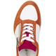 Slipper & Schnürschuhe - Waldläufer, bequeme Damen-Sneaker, Weite H, mit herausnehmbarem Fußbett, in Größe 3 1/2 bis 8, in Farbe ORANGE-WEISS-PINK – Farbe ORANGE-WEISS-PINK – Ansicht 2