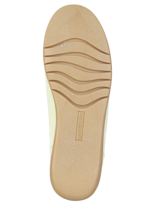 Slipper & Schnürschuhe - Waldläufer, bequeme Damen-Slipper, Weite H, mit herausnehmbarem Fußbett, in Größe 3 1/2 bis 8, in Farbe LIMONE Ansicht 3