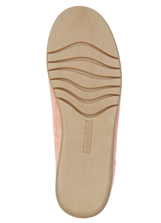 Slipper & Schnürschuhe - Waldläufer, bequeme Damen-Slipper, Weite H, mit herausnehmbarem Fußbett, in Größe 3 1/2 bis 8, in Farbe BLEU Ansicht 11