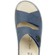 Sandaletten & Pantoletten - ELENA EDEN, bequeme Damen-Pantoletten, Weite H, mit herausnehmbarem Fußbett, in Größe 036 bis 043, in Farbe JEANS – Farbe JEANS – Ansicht 2