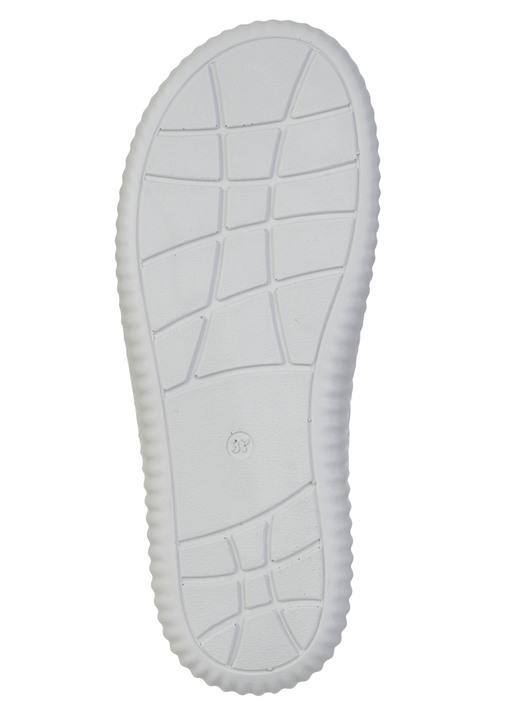 Sandaletten & Pantoletten - ELENA EDEN, bequeme Damen-Pantoletten, Weite H, mit herausnehmbarem Fußbett, in Größe 036 bis 043, in Farbe HELLROT Ansicht 6