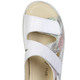 Damenmode - ELENA EDEN, bequeme Damen-Sandalen, Weite H, mit herausnehmbarem Fußbett, in Größe 036 bis 042, in Farbe WEISS-BUNT – Farbe WEISS-BUNT – Ansicht 2