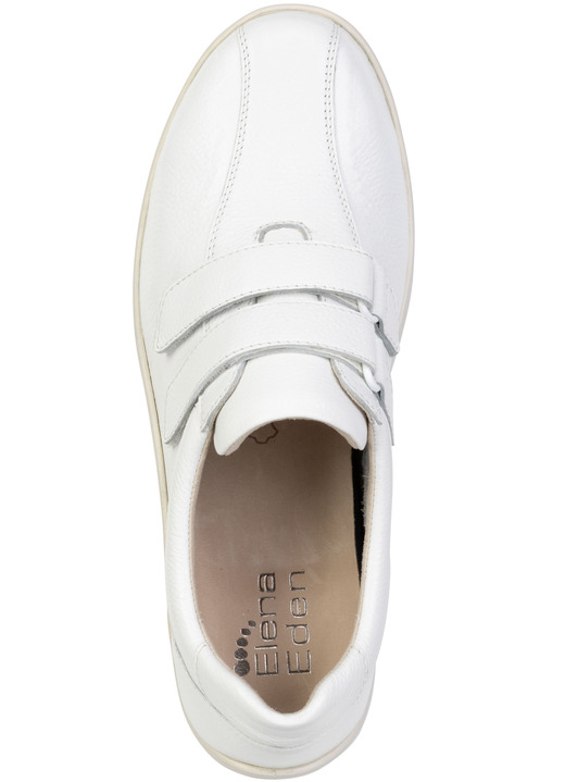 Damenmode - ELENA EDEN, bequeme Damen-Slipper, Weite H, mit herausnehmbarem Fußbett, in Größe 036 bis 042, in Farbe WEISS Ansicht 2