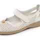 Slipper & Schnürschuhe - ELENA EDEN, sommerliche Damen-Slipper, Weite G, mit herausnehmbarem Fußbett, in Größe 036 bis 042, in Farbe HELLBEIGE – Farbe HELLBEIGE – Ansicht 1