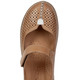Slipper & Schnürschuhe - ELENA EDEN, sommerliche Damen-Slipper, Weite G, mit herausnehmbarem Fußbett, in Größe 036 bis 042, in Farbe HELLBEIGE – Farbe COGNAC – Ansicht 2