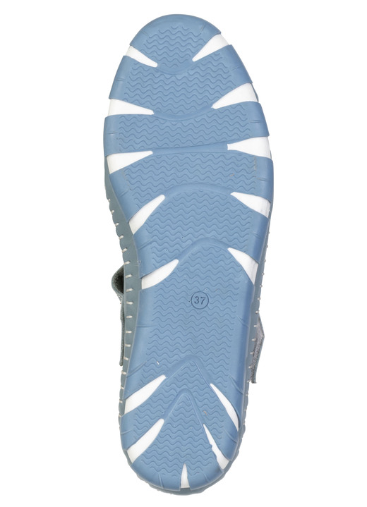 Slipper & Schnürschuhe - Gemini, bequeme Damen-Slipper, Weite G, mit herausnehmbarem Fußbett, in Größe 036 bis 042, in Farbe JEANS Ansicht 3