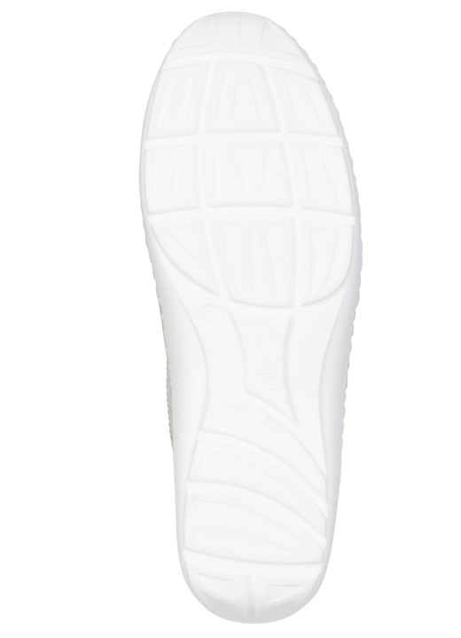 Slipper & Schnürschuhe - Waldläufer, bequeme Damen-Slipper, Weite H, mit herausnehmbarem Fußbett, in Größe 4 bis 8 1/2, in Farbe MATTSILBER Ansicht 10