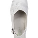 Damenmode - ELENA EDEN, schicke Damen-Sandalen, Weite G, mit Gummizug, in Größe 036 bis 042, in Farbe ECRU-SILBER – Farbe ECRU-SILBER – Ansicht 2