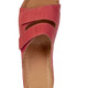 Sandaletten & Pantoletten - Bequeme Damen-Pantoletten, Weite G, mit Klettverschluss, in Größe 036 bis 042, in Farbe WEISS – Farbe ROT – Ansicht 2