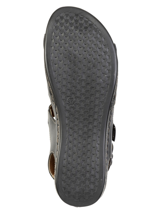 Sandaletten & Pantoletten - ELENA EDEN, bequeme Damen-Sandalen, Weite G, mit Klettverschluss, in Größe 036 bis 042, in Farbe WEISS Ansicht 6