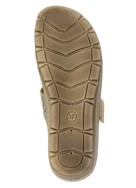 Sandaletten & Pantoletten - Gemini, bequeme Damen-Pantoletten, Weite G, mit Klettverschluss, in Größe 036 bis 042, in Farbe WEISS Ansicht 6