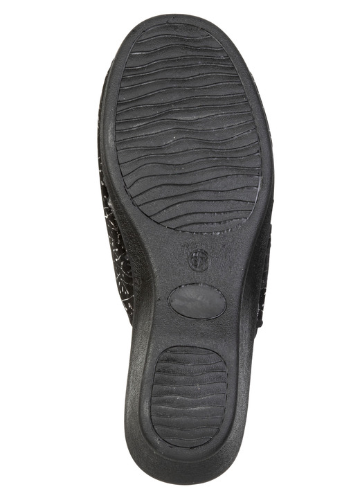 Sandaletten & Pantoletten - Leichte, Damen-Pantoletten, mit Klettverschluss, in Größe 035 bis 041, in Farbe ROT Ansicht 6