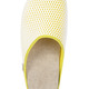 Hausschuhe - Bequeme Damen-Hausschuhe, Weite H, mit herausnehmbarem Fußbett, in Größe 036 bis 042, in Farbe JEANS – Farbe GELB – Ansicht 2