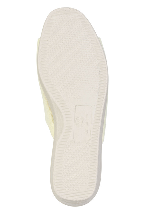 Hausschuhe - Klassische Damen-Hausschuhe, aus Textilmaterial, in Größe 035 bis 041, in Farbe HIMMELBLAU Ansicht 11