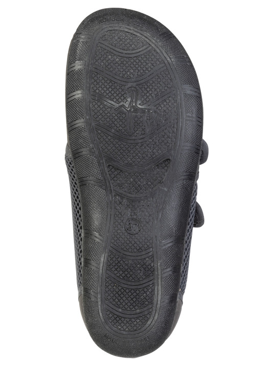 Hausschuhe - Bequeme Damen-Klettschuhe, Weite H, aus Mesh und Textilmaterial, in Größe 036 bis 042, in Farbe SAND Ansicht 12