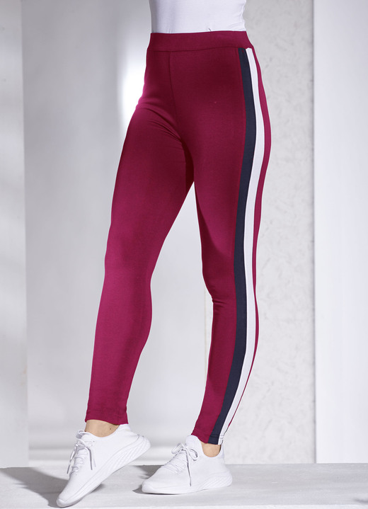 Freizeithosen - Leggings von „Plantier“, in Größe L (44/46) bis XXL (52/54), in Farbe MARINE Ansicht 3