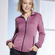 Freizeitanzüge - Fleecejacke von „LPO“, in Größe 038 bis 050, in Farbe BEERE – Farbe BEERE – Ansicht 2