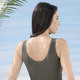 Tankinis - Pacific Fashion Tankini mit platziertem Druckdessin, in Größe 038 bis 052, in Cup C, in Farbe OLIV-BUNT – Farbe OLIV-BUNT – Ansicht 3