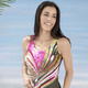 Tankinis - Pacific Fashion Tankini mit platziertem Druckdessin, in Größe 038 bis 052, in Cup C, in Farbe OLIV-BUNT – Farbe OLIV-BUNT – Ansicht 1