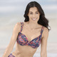 Bikinis - Bikini mit herausnehmbaren Softschalen, in Größe 036 bis 048, in Cup B, in Farbe NACHTBLAU-BUNT – Farbe NACHTBLAU-BUNT – Ansicht 1